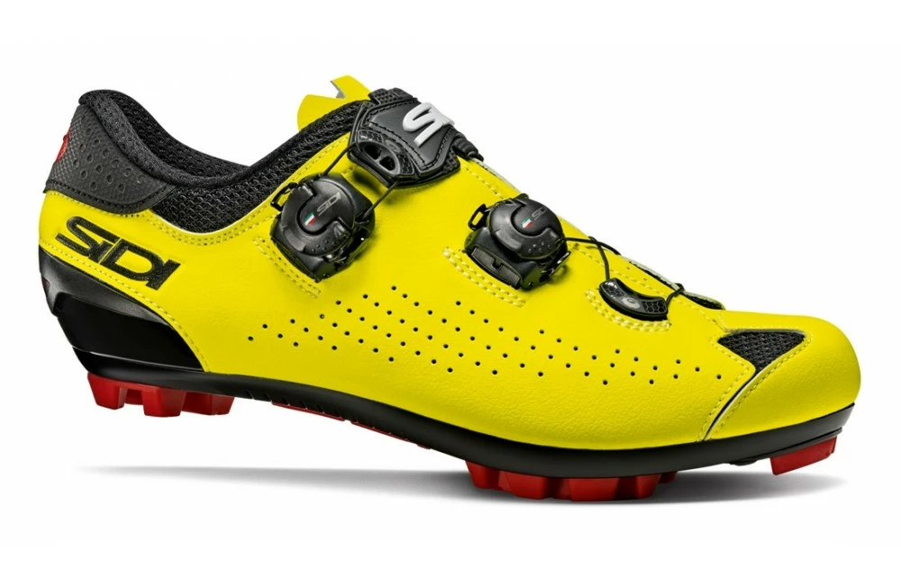 Chaussures VTT SIDI Eagle 10 Noir Jaune Fluo