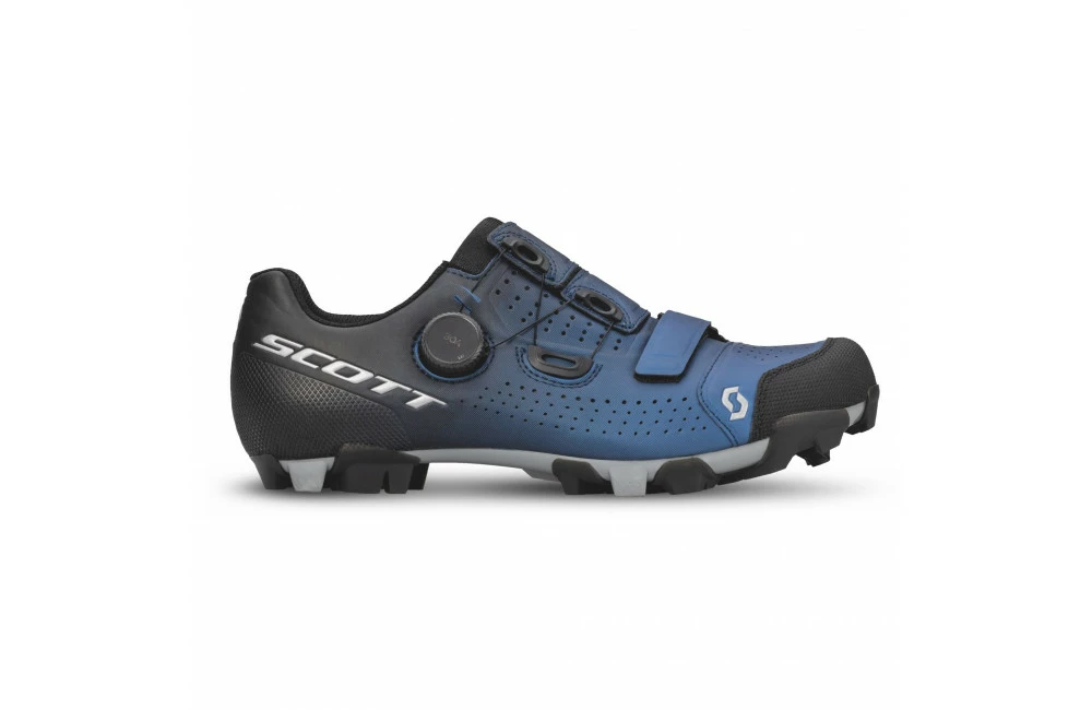 SCOTT Chaussures Vélo Homme VTT Team Boa Black / Metallic Blue 2023 – Image 3