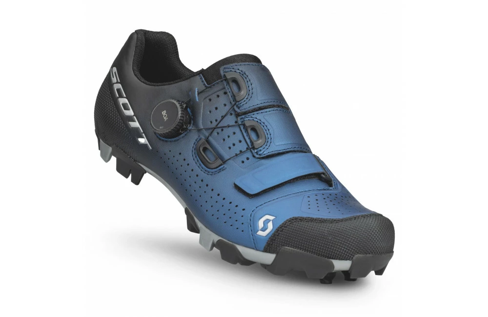 SCOTT Chaussures Vélo Homme VTT Team Boa Black / Metallic Blue 2023