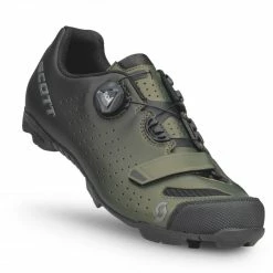 SCOTT Chaussures Vélo VTT Homme Comp Boa Noir / Metallic Brown 2023
